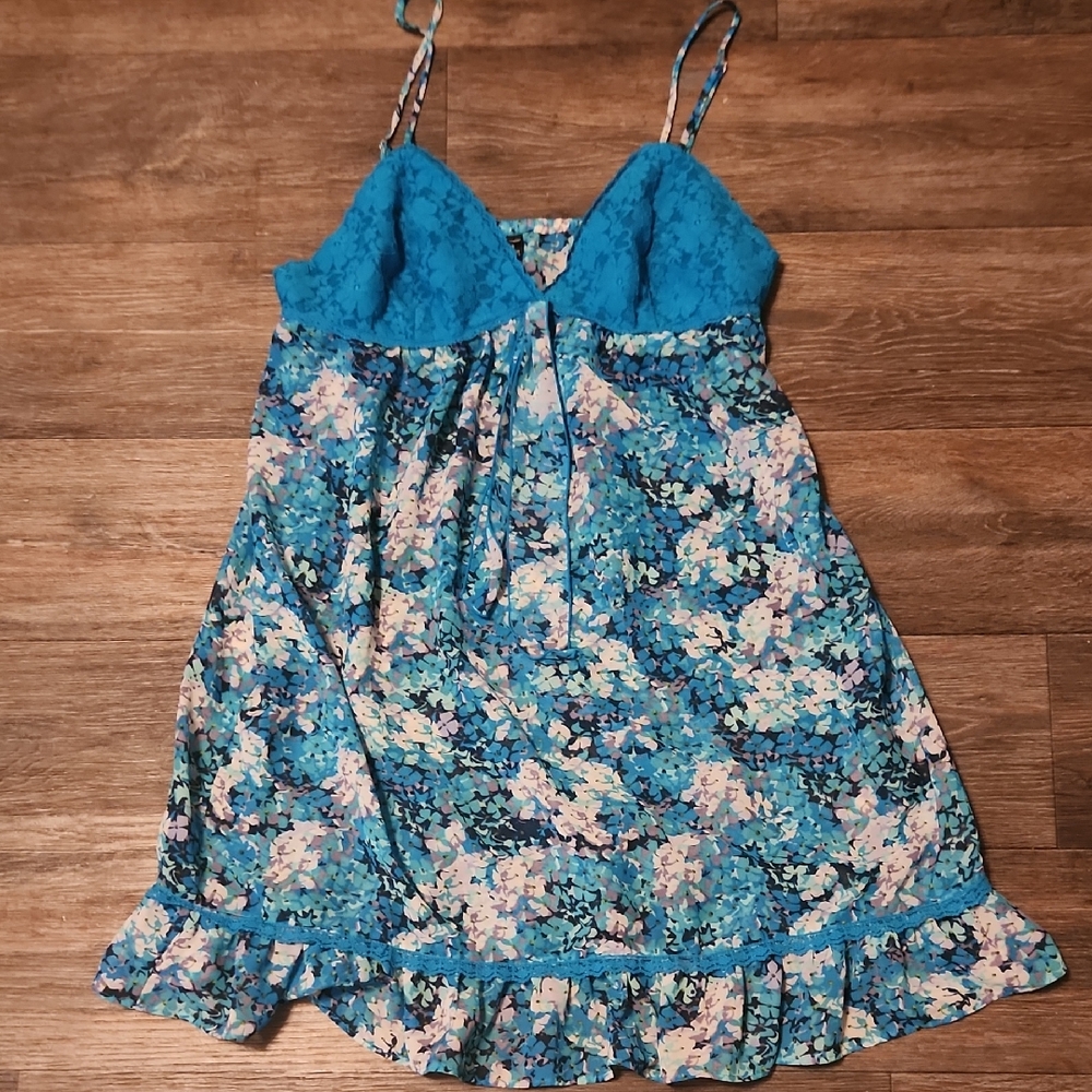 Ambrielle Lingerie Sheer Nightgown - Size Large